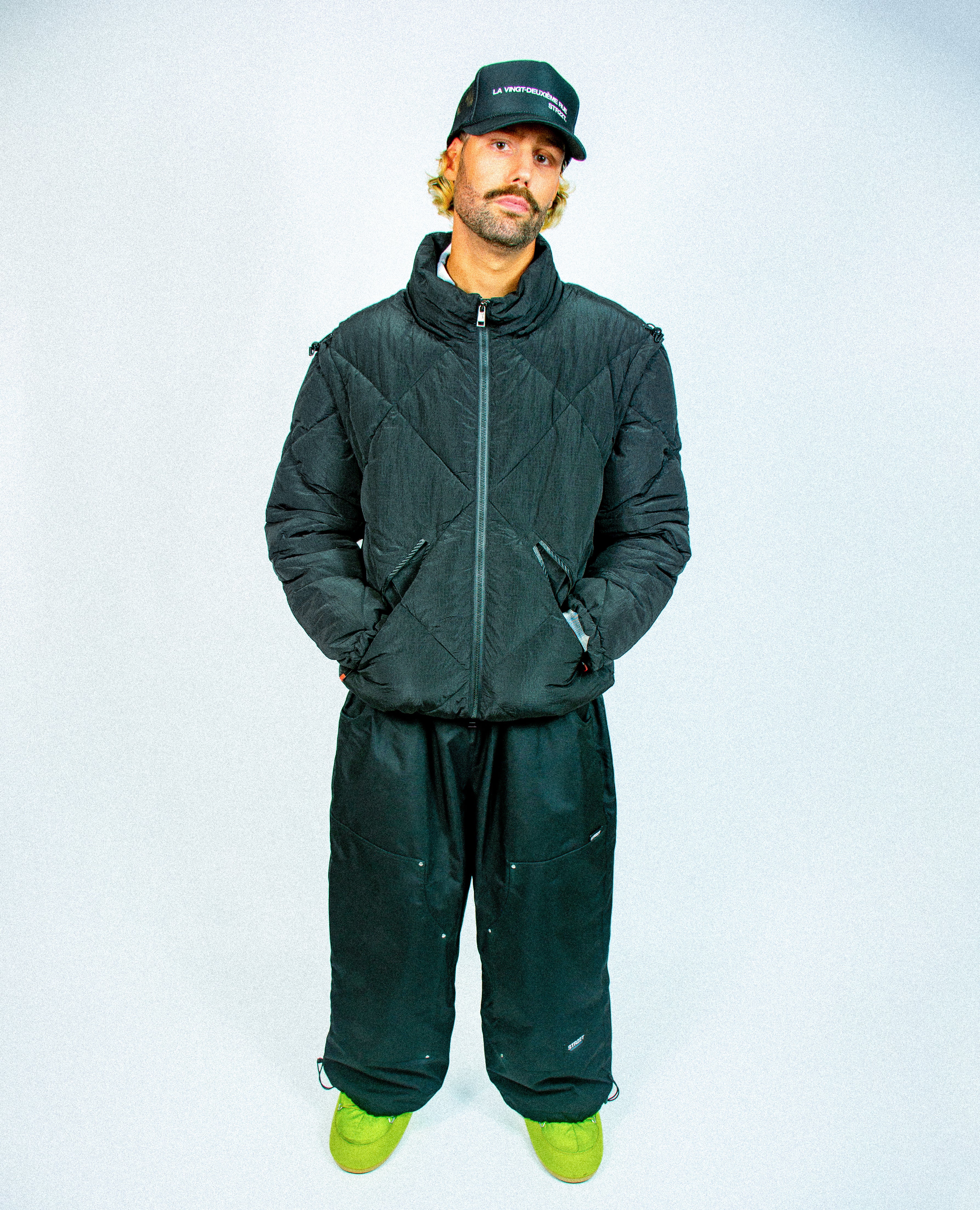 DOUBLE KNEE SNOWPANTS.