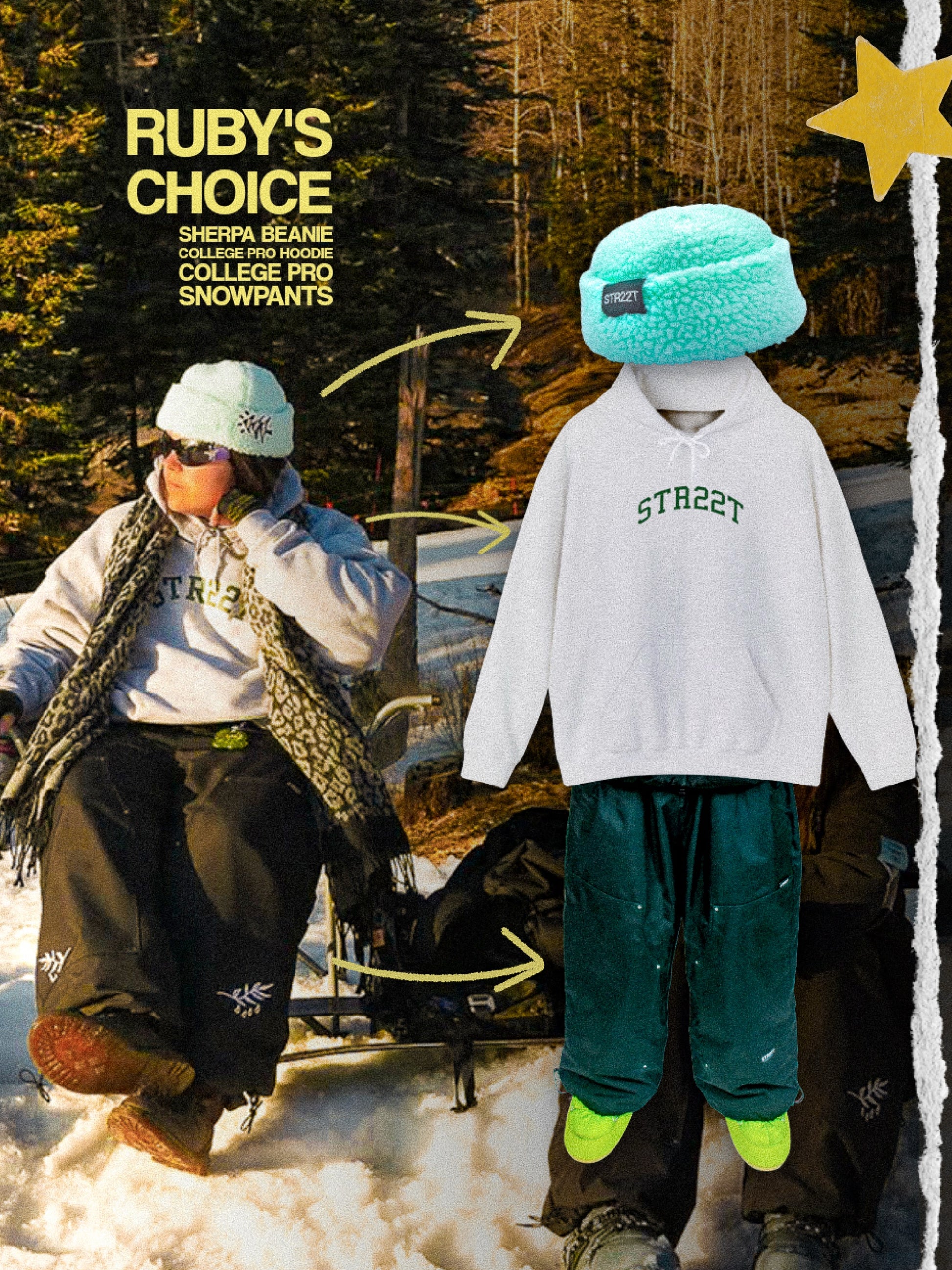 COLLEGE PRO SNOWPANTS