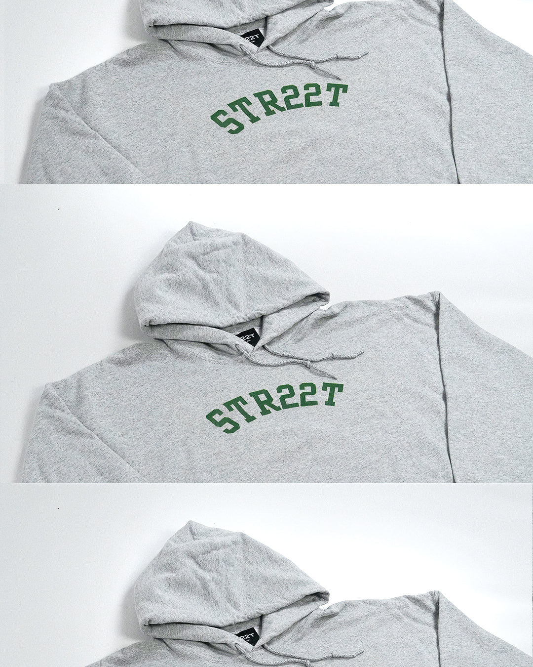CLASSIC SERIES - COLLEGE GREY HOODIE