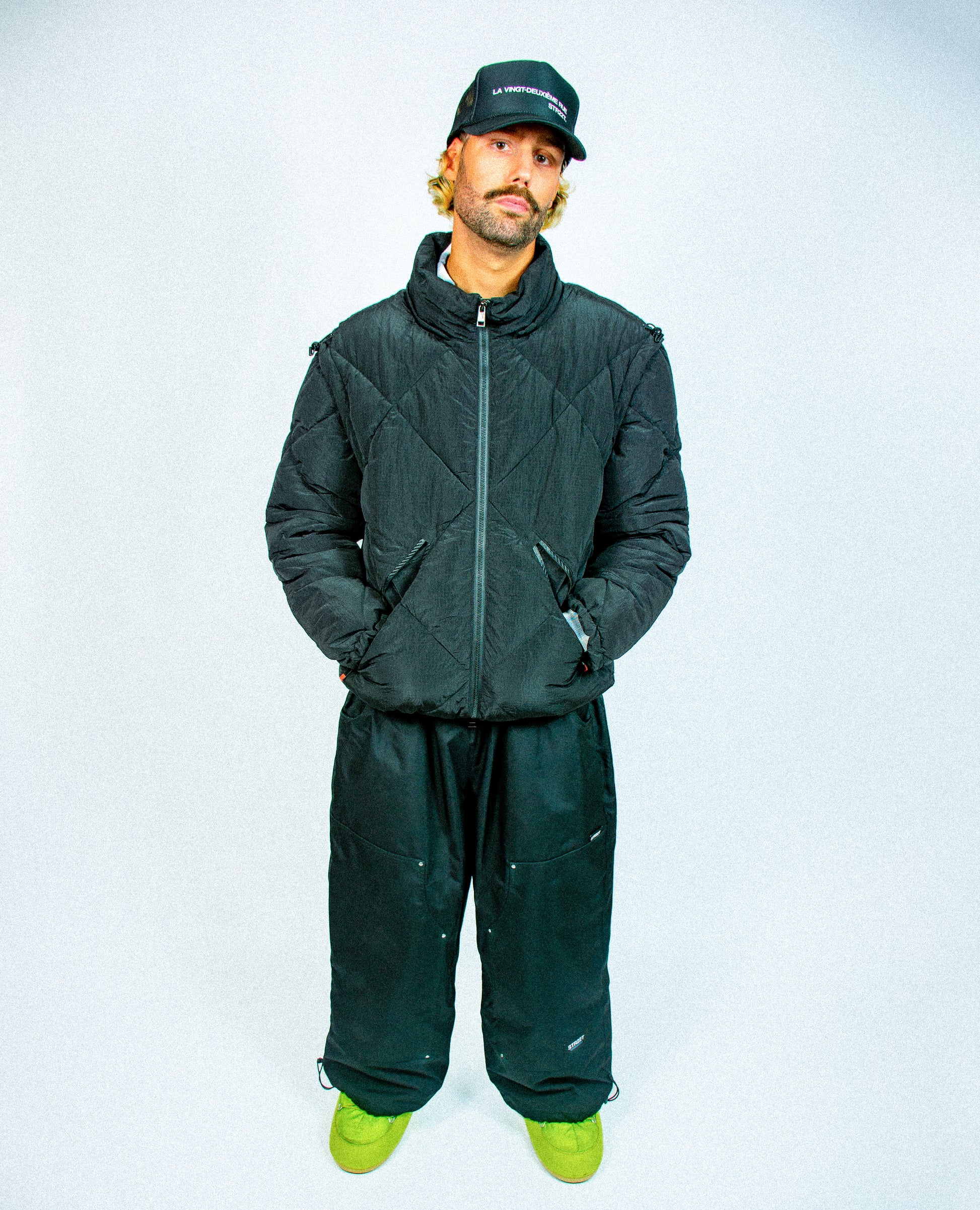 DOUBLE KNEE SNOWPANTS.